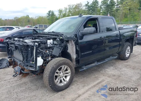 2016 Chevrolet Silverado 1500 1Lt из США, поврежденный, VIN 3GCUKREC0GG307824